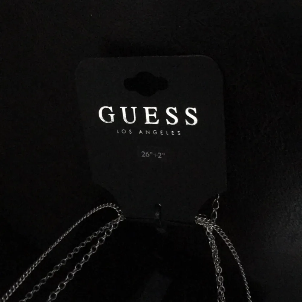 Guess Pave Crystal Balls and Tassels Long Necklace - Image 3