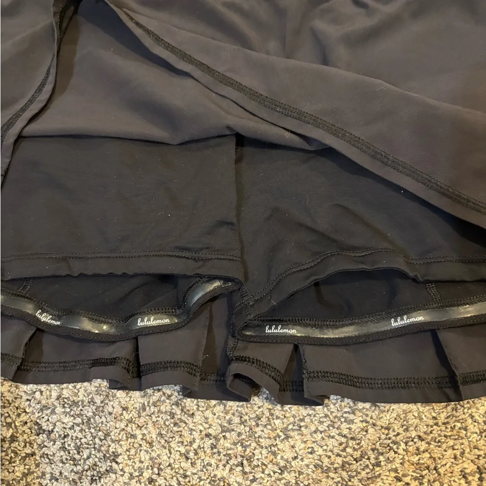 Lululemon Black Tennis Skirt - Image 2