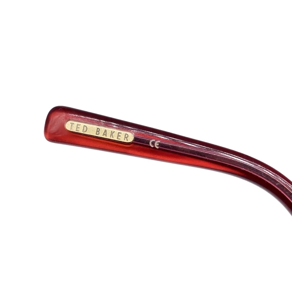 TED BAKER Lawn Party Eyeglasses Berry Pink | 51-15-140 - Image 10