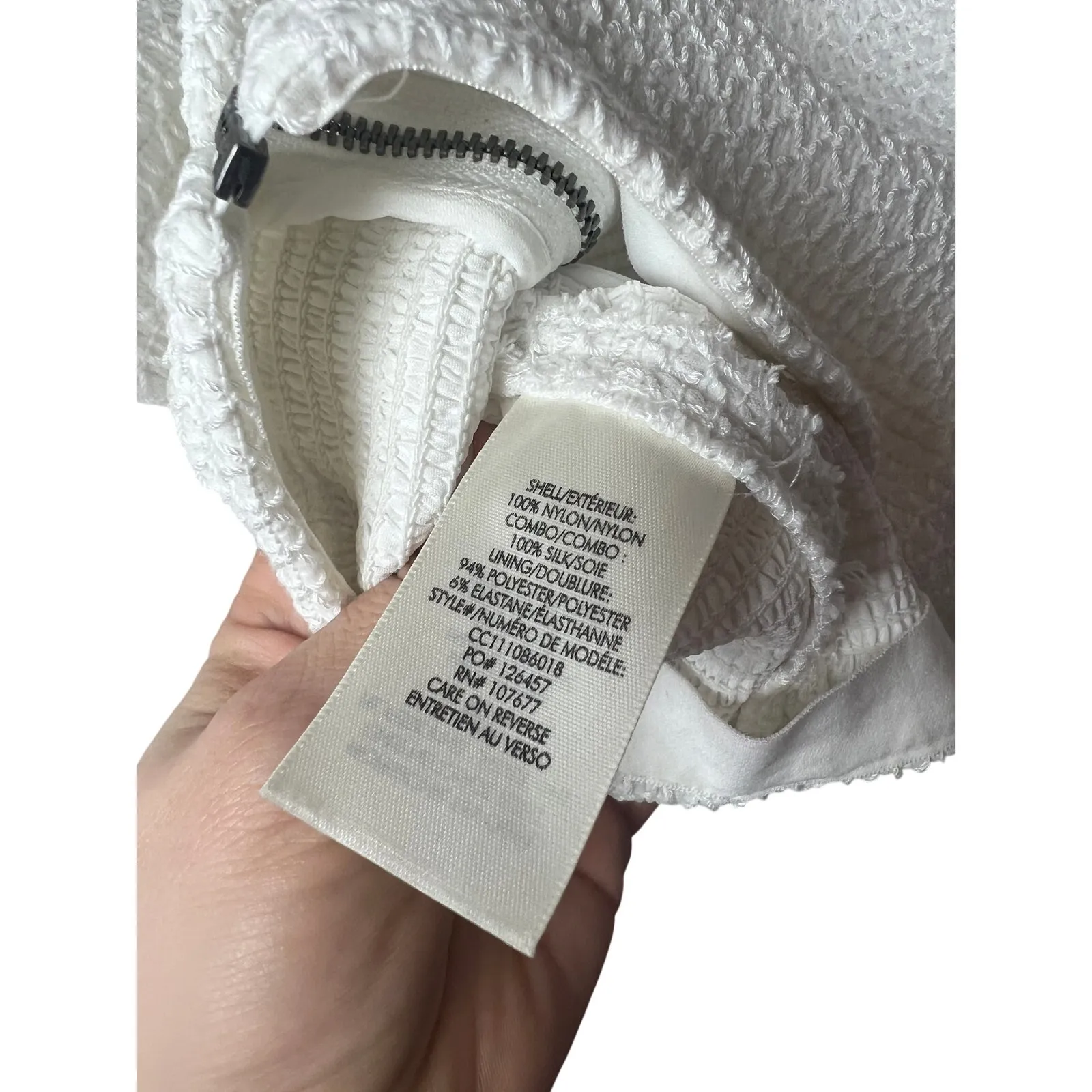 Alice + Olivia Eliana Puff-Sleeve Crop Top Sz. XS - Image 6