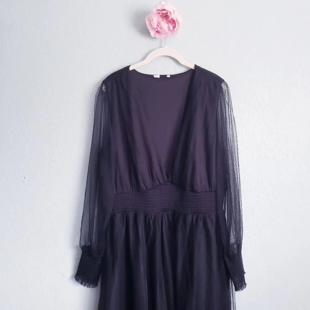 Baltic Born Black Layla Tulle Maxi Dress - Image 4