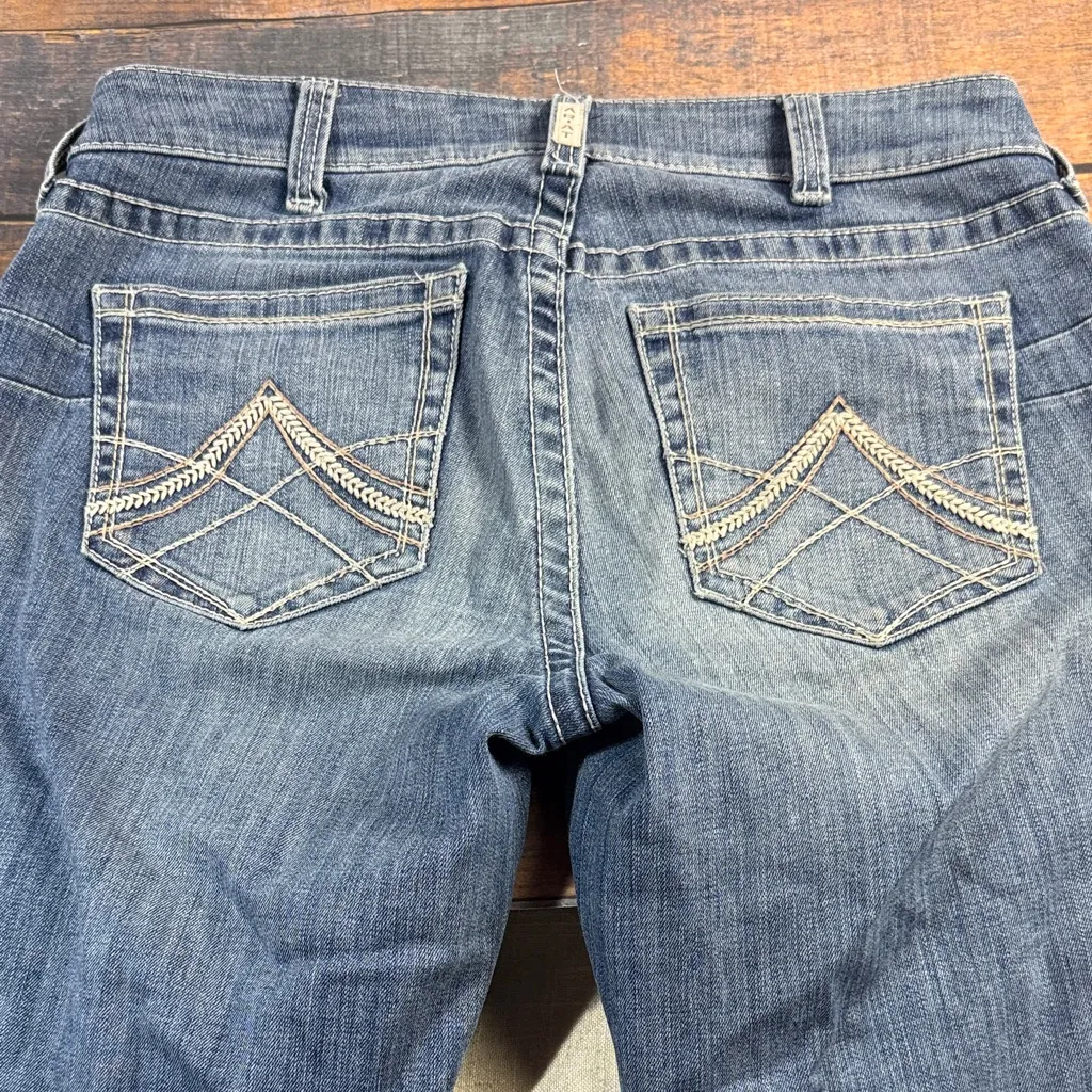 Ariat Women's Boot Cut Jeans in Indigo - Image 8