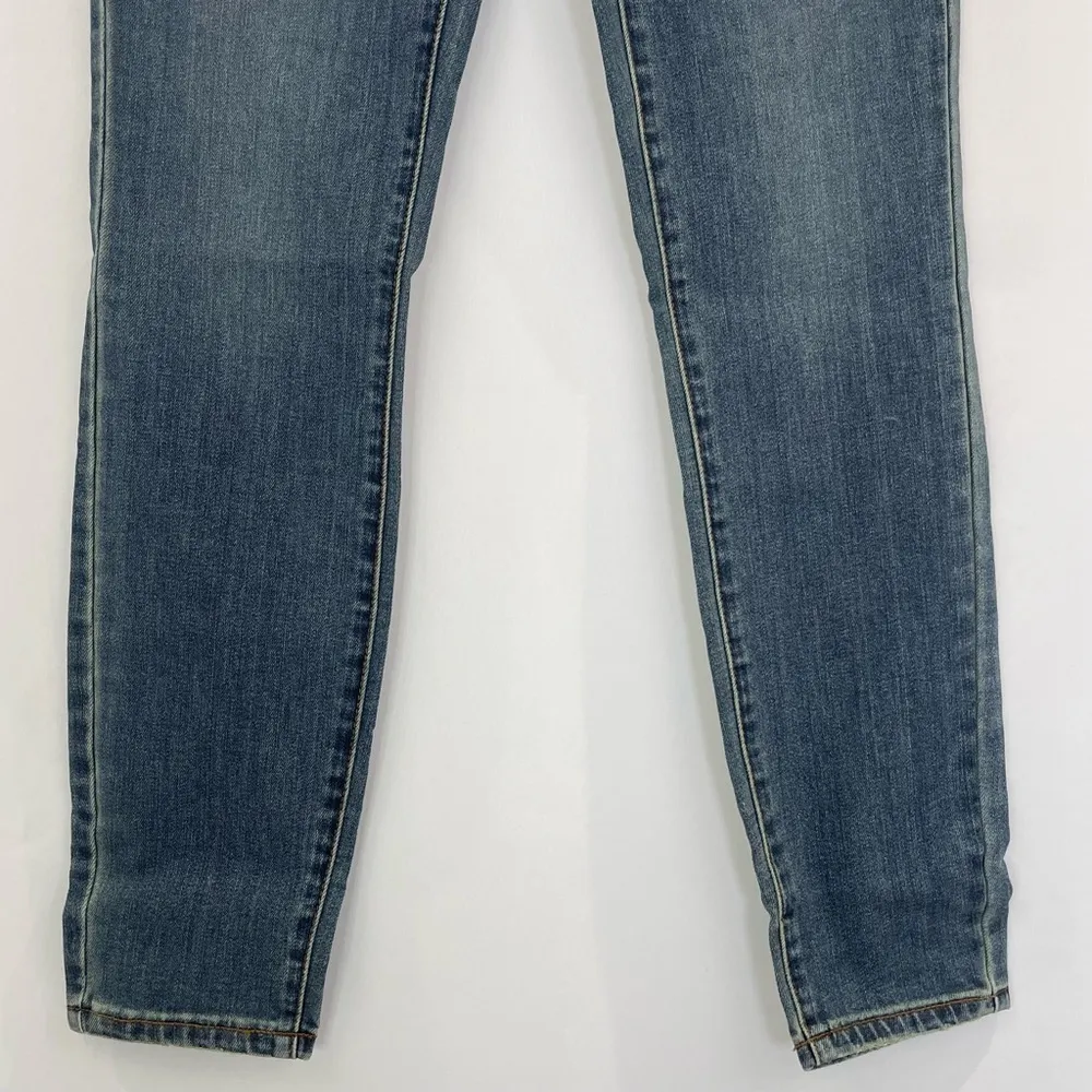 New  Sienna Skinny Jeans Stretch Denim True Blue Size 6 Short Inseam - Image 7