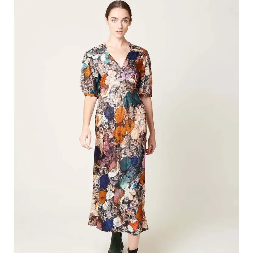 Raquel Allegra Bella Dress Flower Medley Feminine V - Image 9