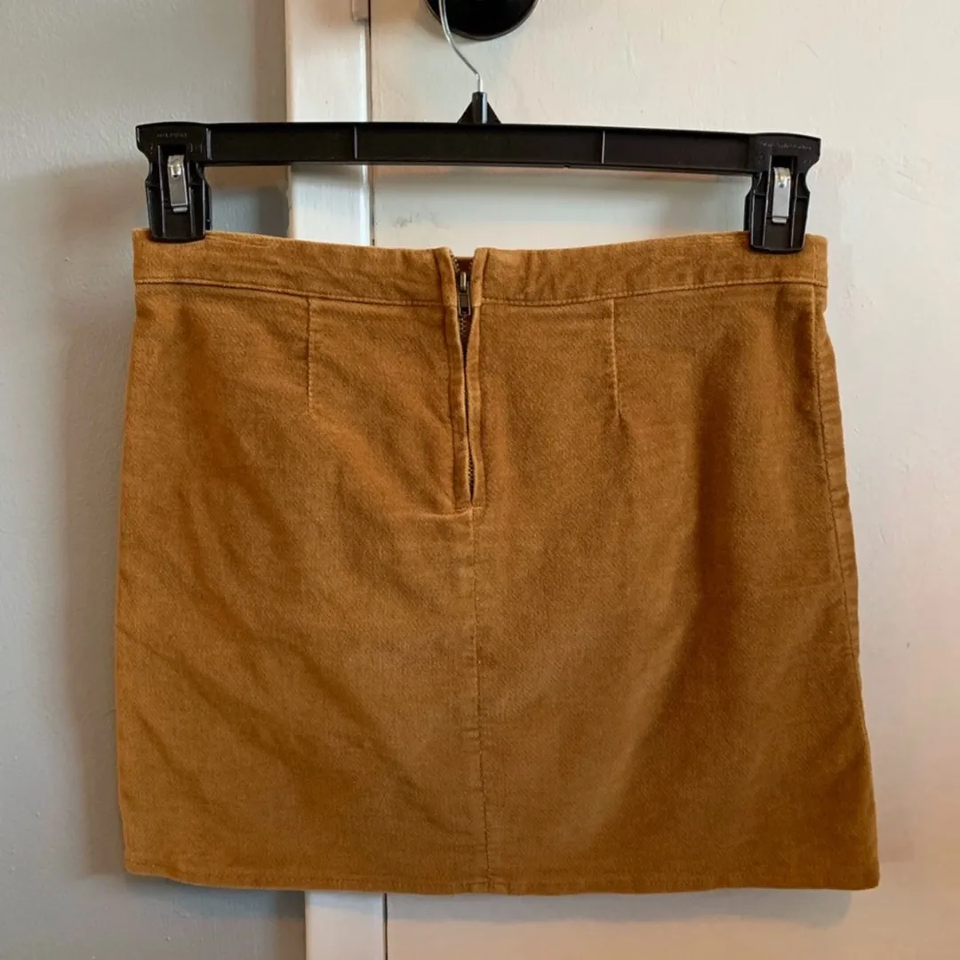 Brandy Melville Rare Brandy Bm Dual front slit Mini Fitted Skirt - Image 10