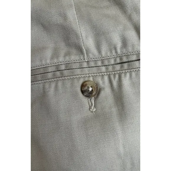 Eddie Bauer Women 10‎ Petite Pleated Khakis Pants Tweed Preppy Business Casual - Image 3