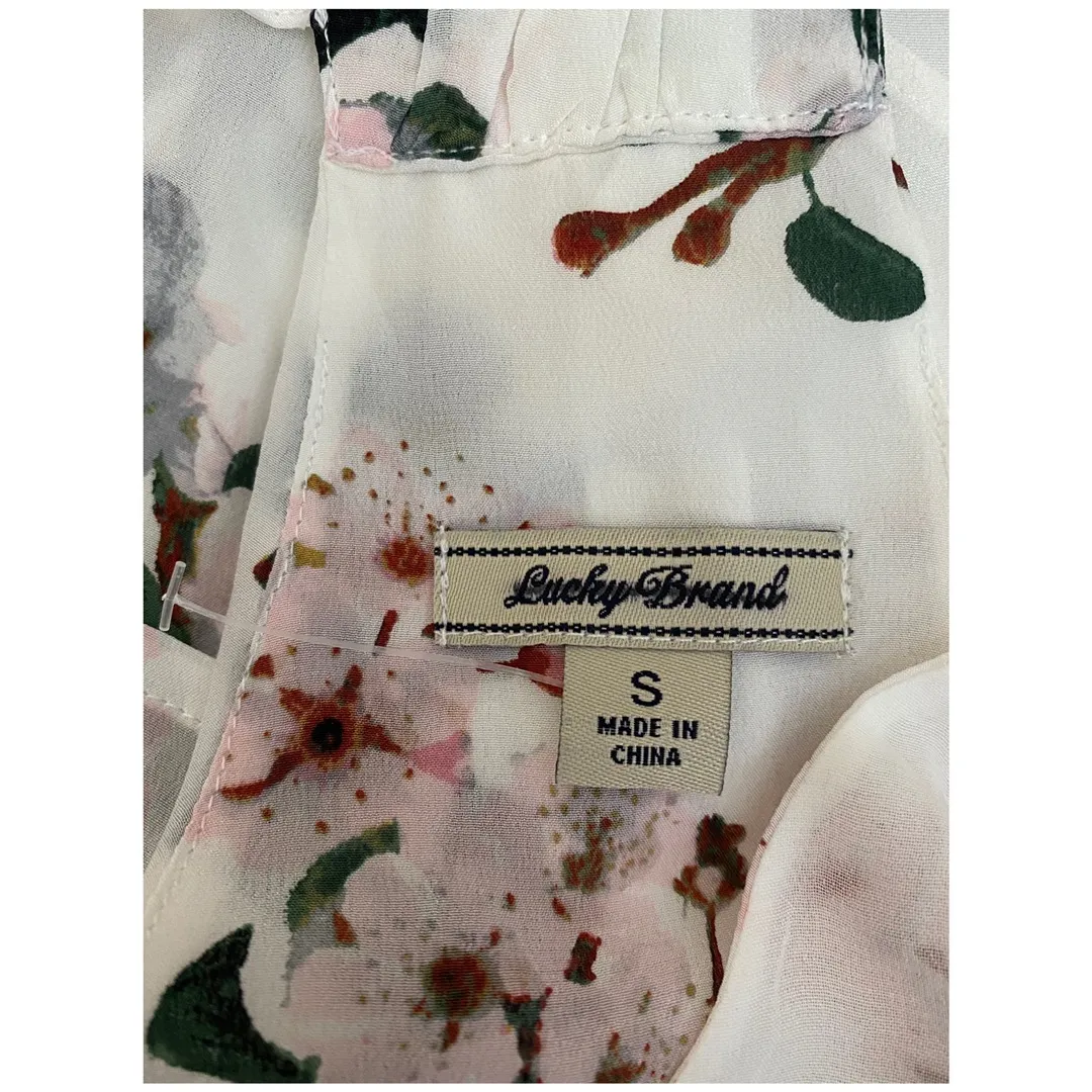 floral silk tank top - Image 9