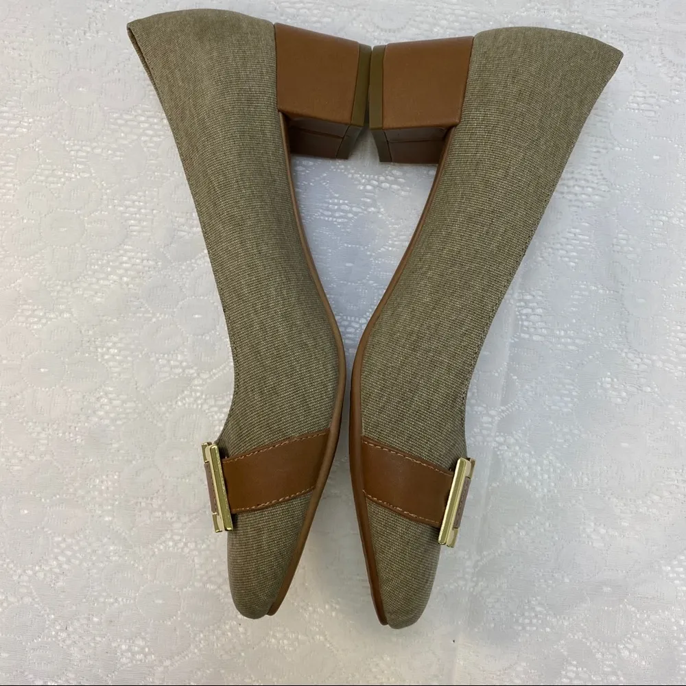 AeroSoles A2 Heel Rest Women’s Shoes 10 M Tan color shade Casual - Image 5