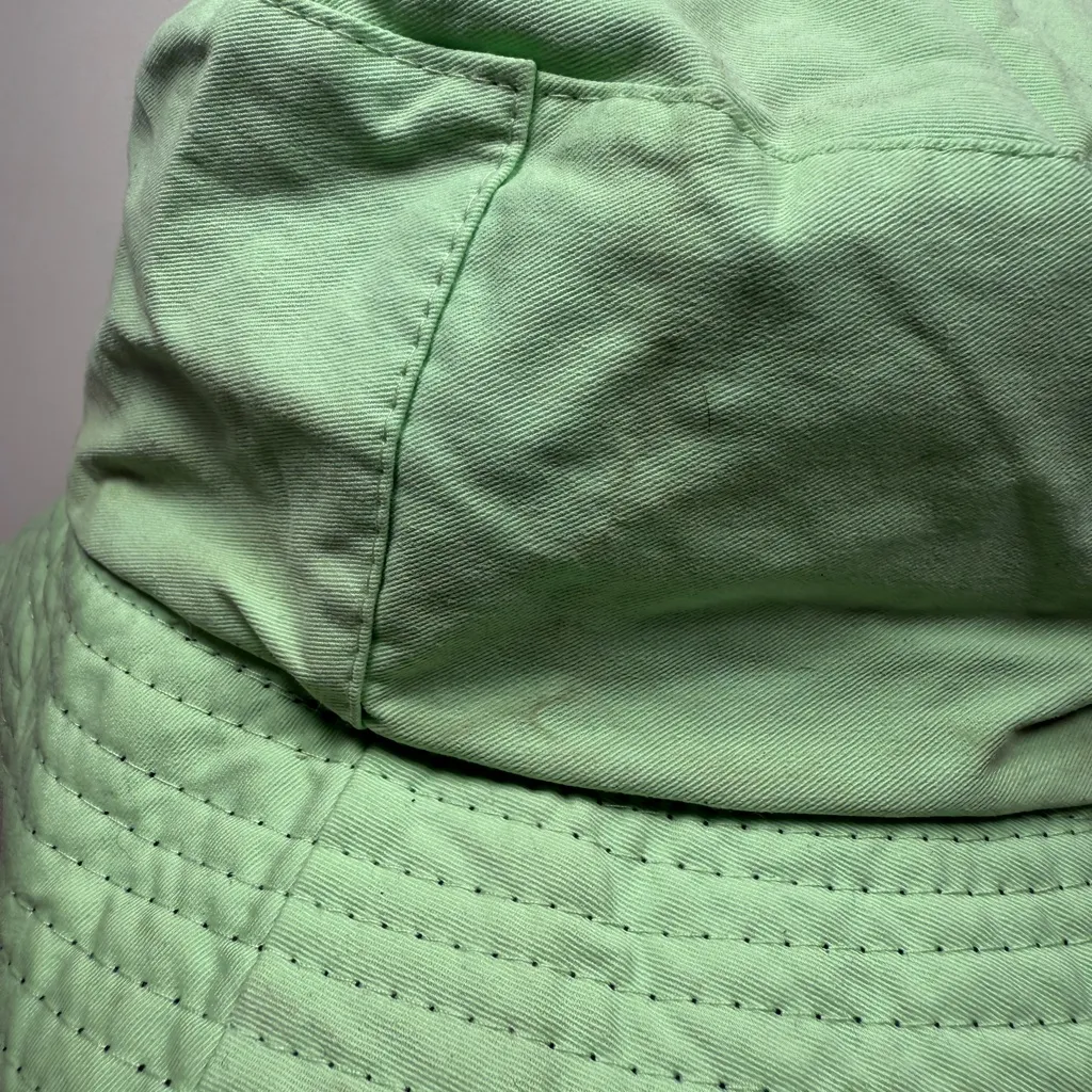 NIKE REVERSIBLE BUCKET HAT Black/ Mint Green Y2K - Image 6