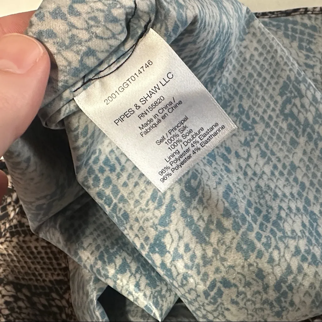 Veronica Beard Snake Print Camisole Top - Image 5