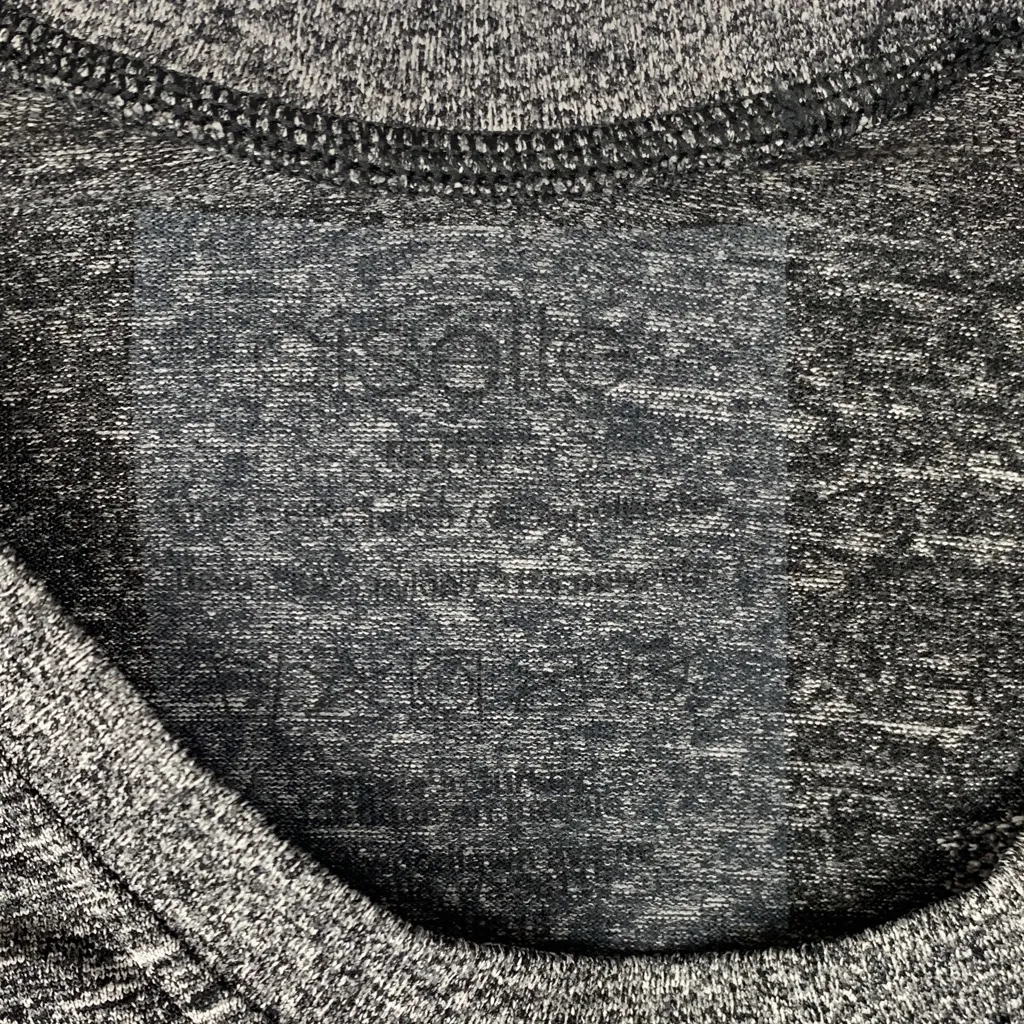 Oiselle size medium flyte Charcoal Heather Long Sleeve Shirt running athletic - Image 4