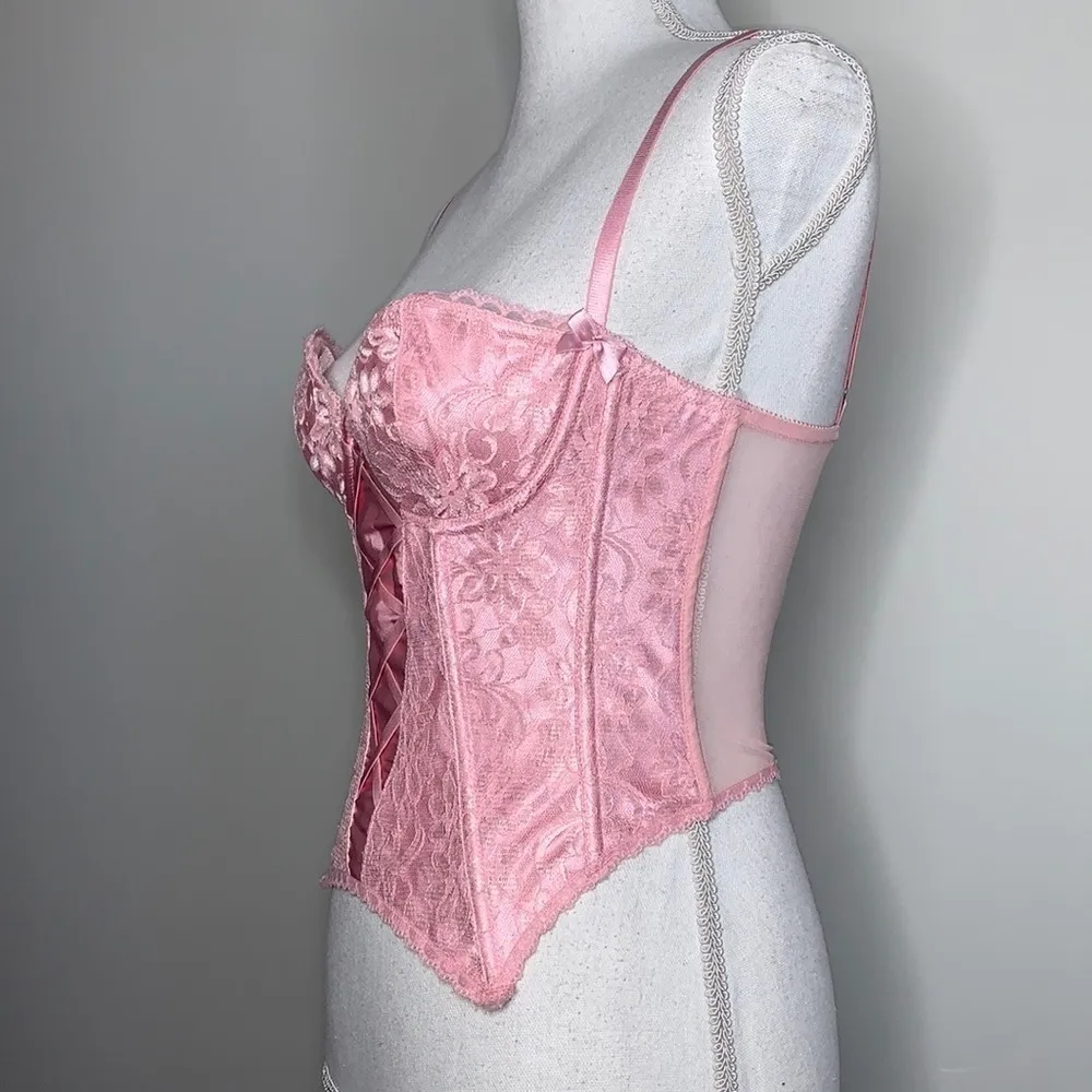 Frederick’s of Hollywood Bubblegum Bustier - Image 5