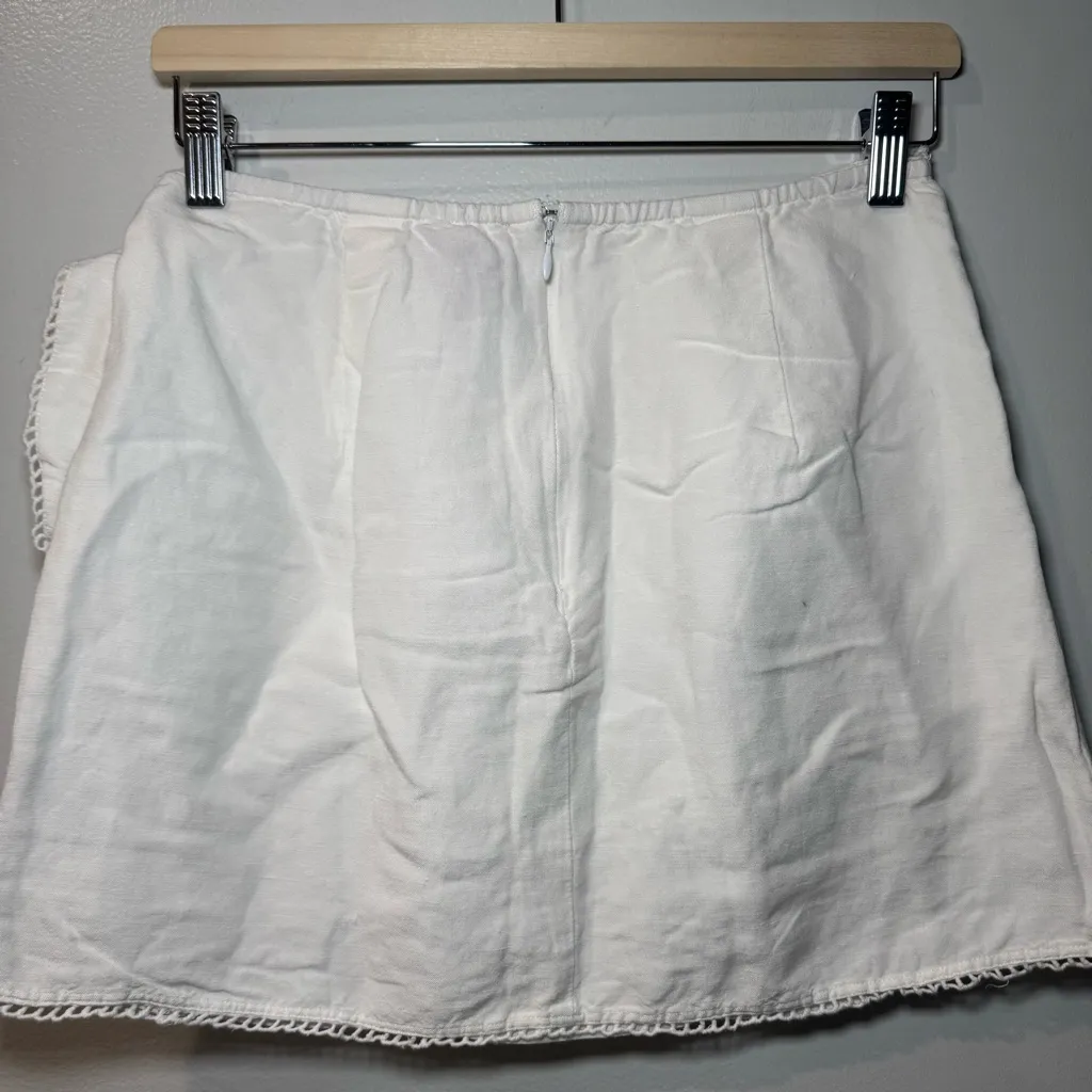 Show‎ Me Your Mumu Iva Wrap Linen Skirt - Image 6
