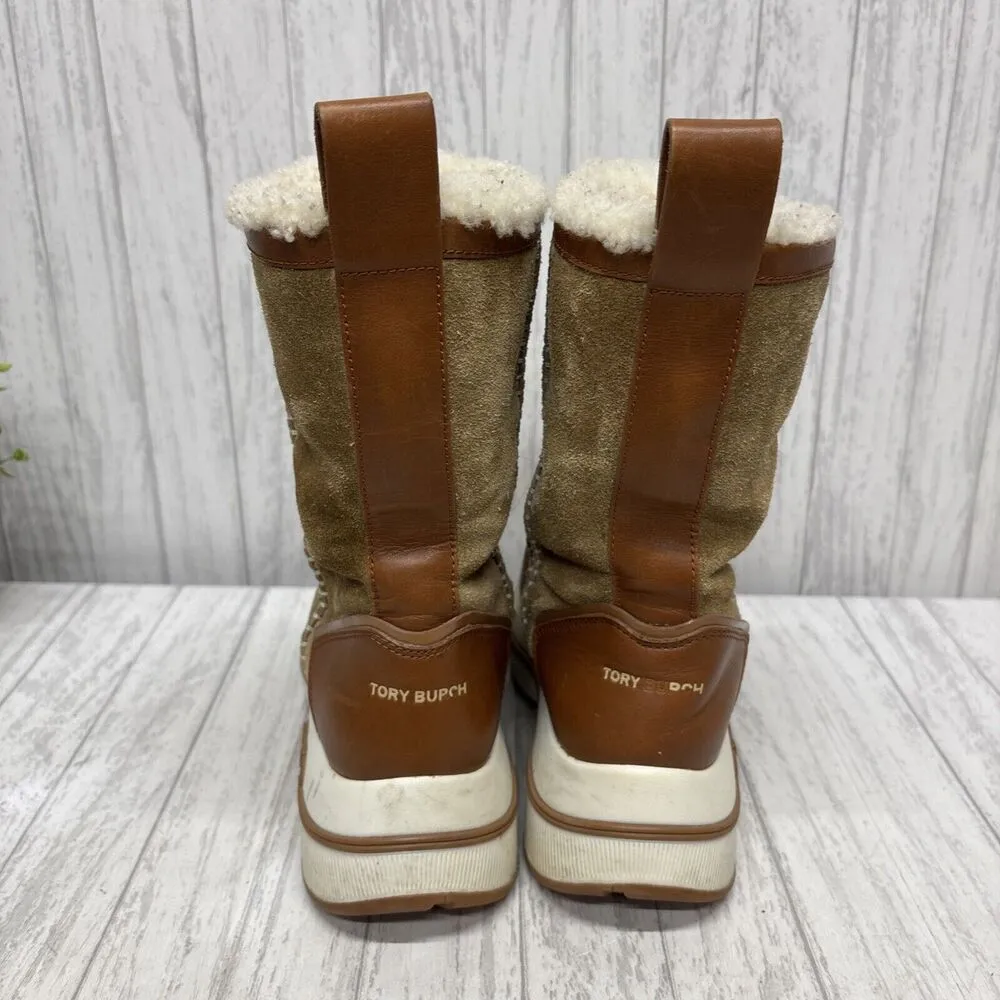 Womens Size 6 Tory Burch Gemini Link Platform Boots - Image 4