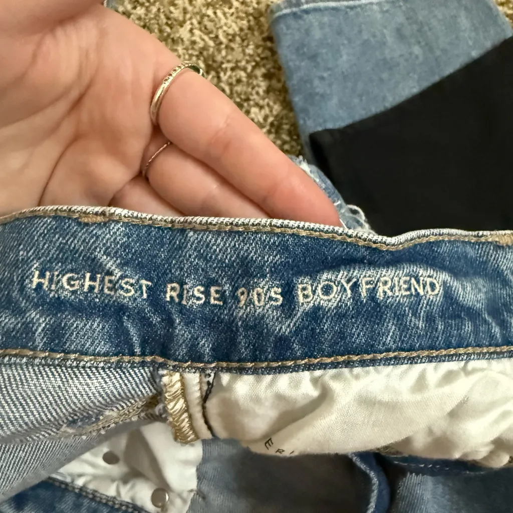 American Eagle High-Rise Boyfriend Jeans - Image 2