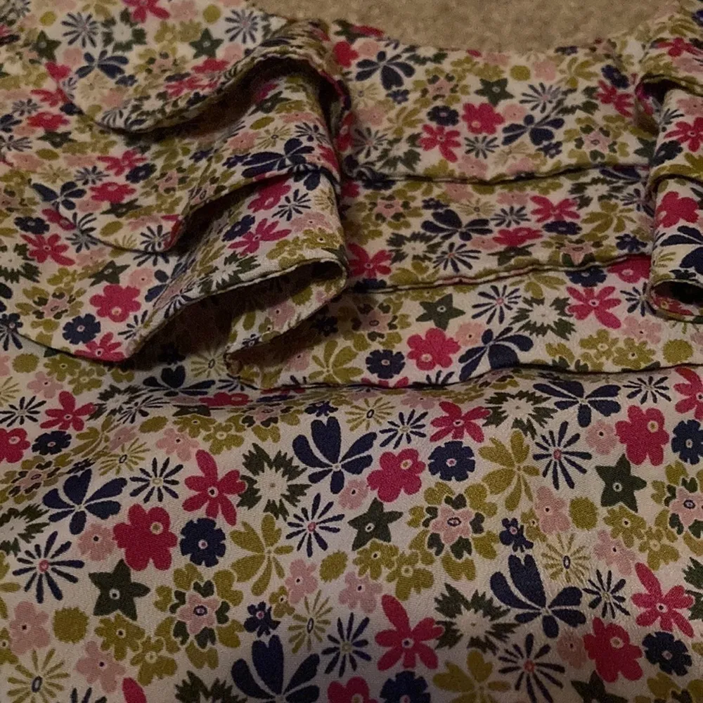 Liberty of London pink and green floral blouse - Image 2