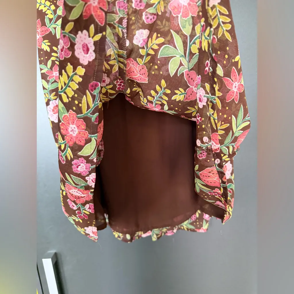 Notations Floral Midi Skirt - Image 3