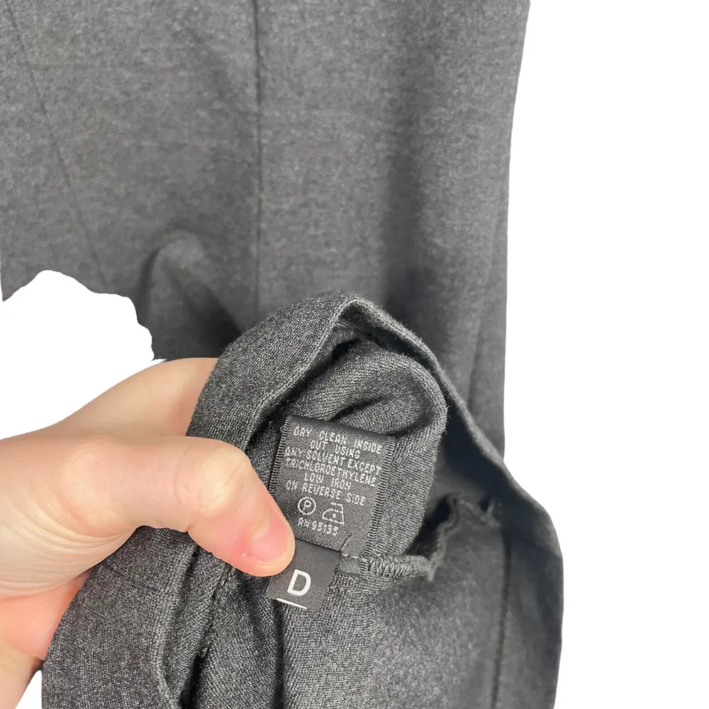 Lafayette 148 New York Grey Sequin Sleeveless Dress Pockets Career Womens 8 - Image 7