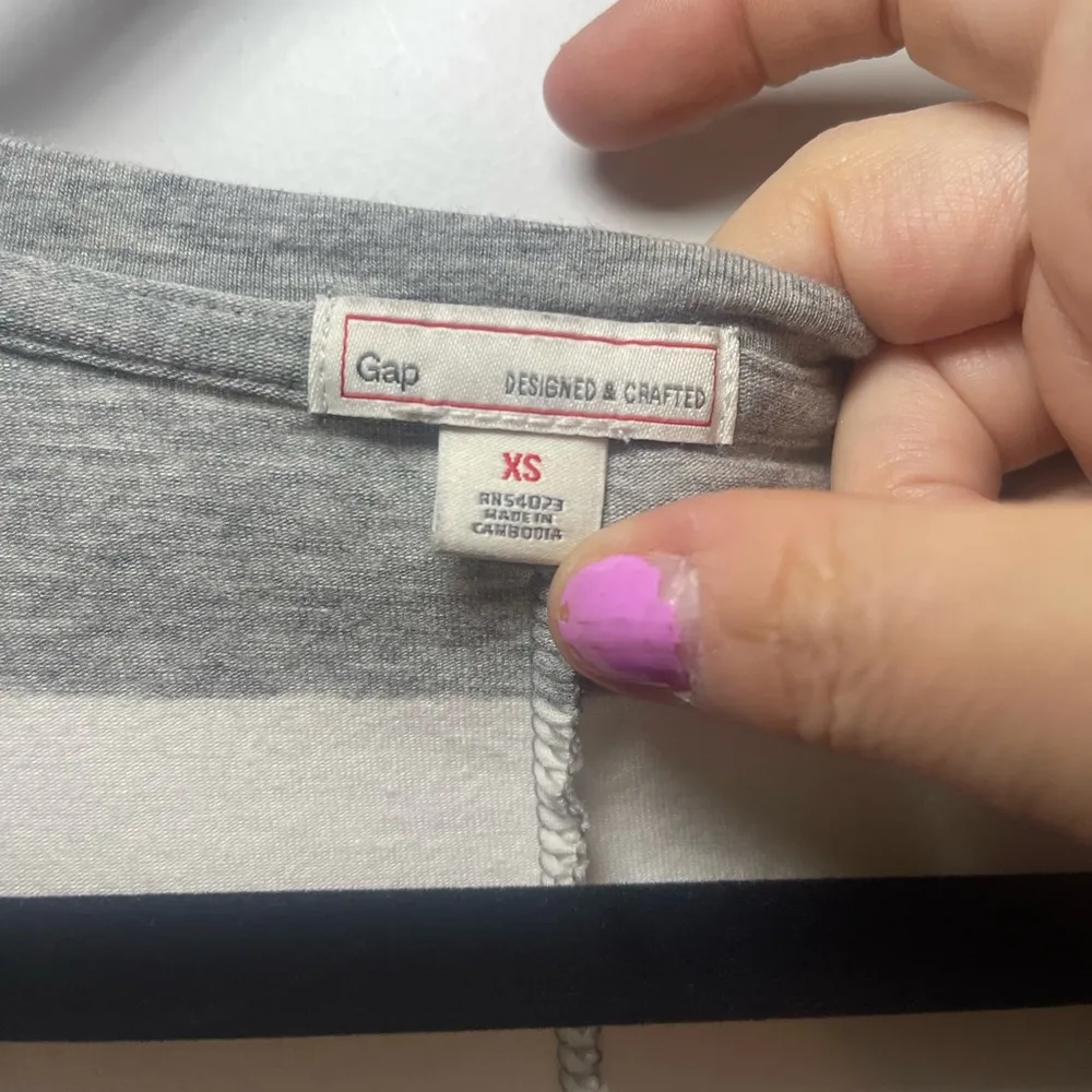 Women’s  Short Sleeved Striped Rugby Maxi Dress Sz XS Collegiate Preppy Beach - Image 4