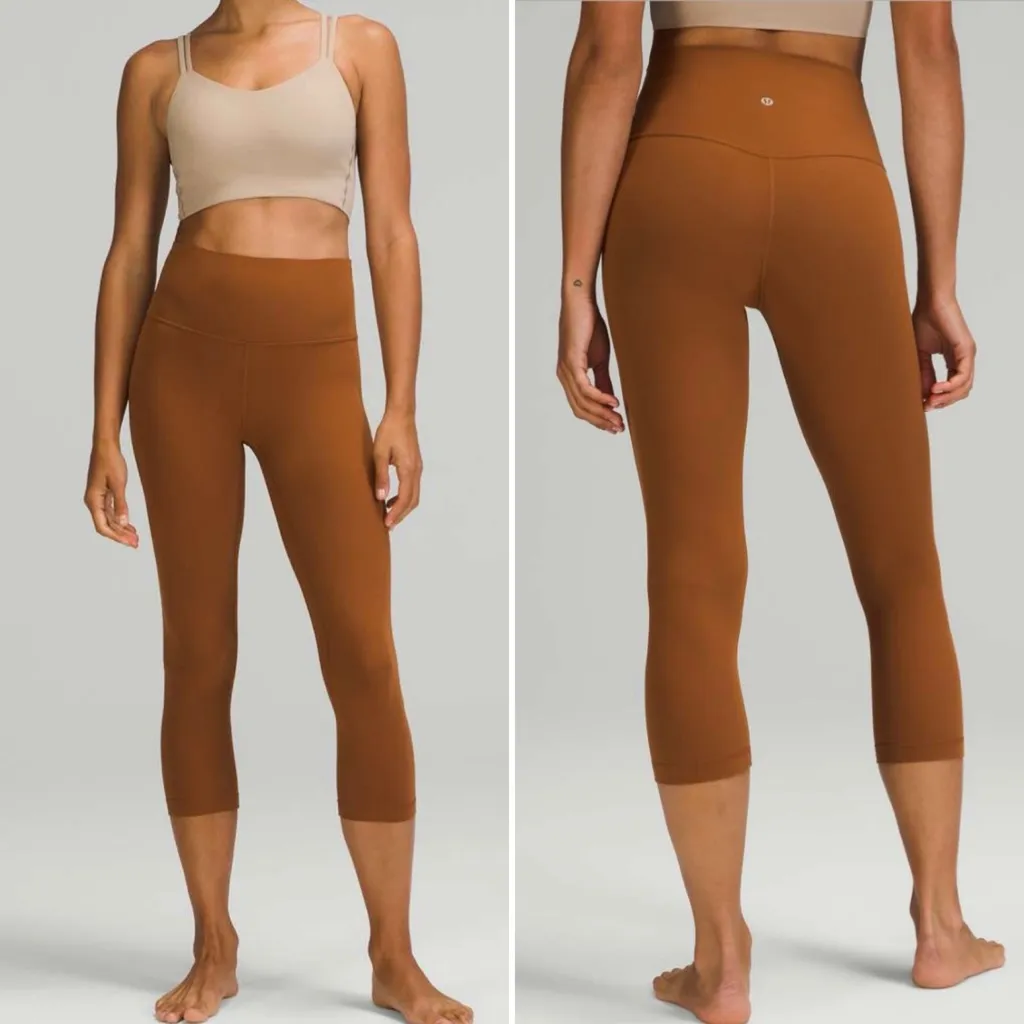Lululemon Align High-Rise Crop 21"
Copper Brown Size 6🧡 - Image 2