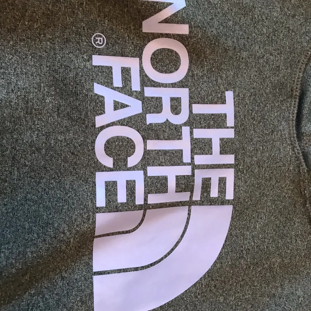North face grey and purple hoodie - Image 2