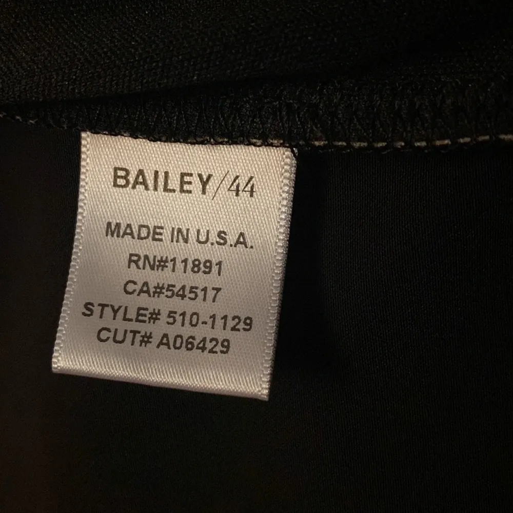 Bailey 44 Cocktail Evening Black with Embellishments Dress Size M” - Image 7