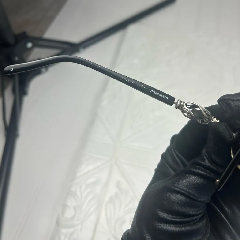 Brighton Women’s Oval Sunglasses with Silver Scroll Detailing - Image 3