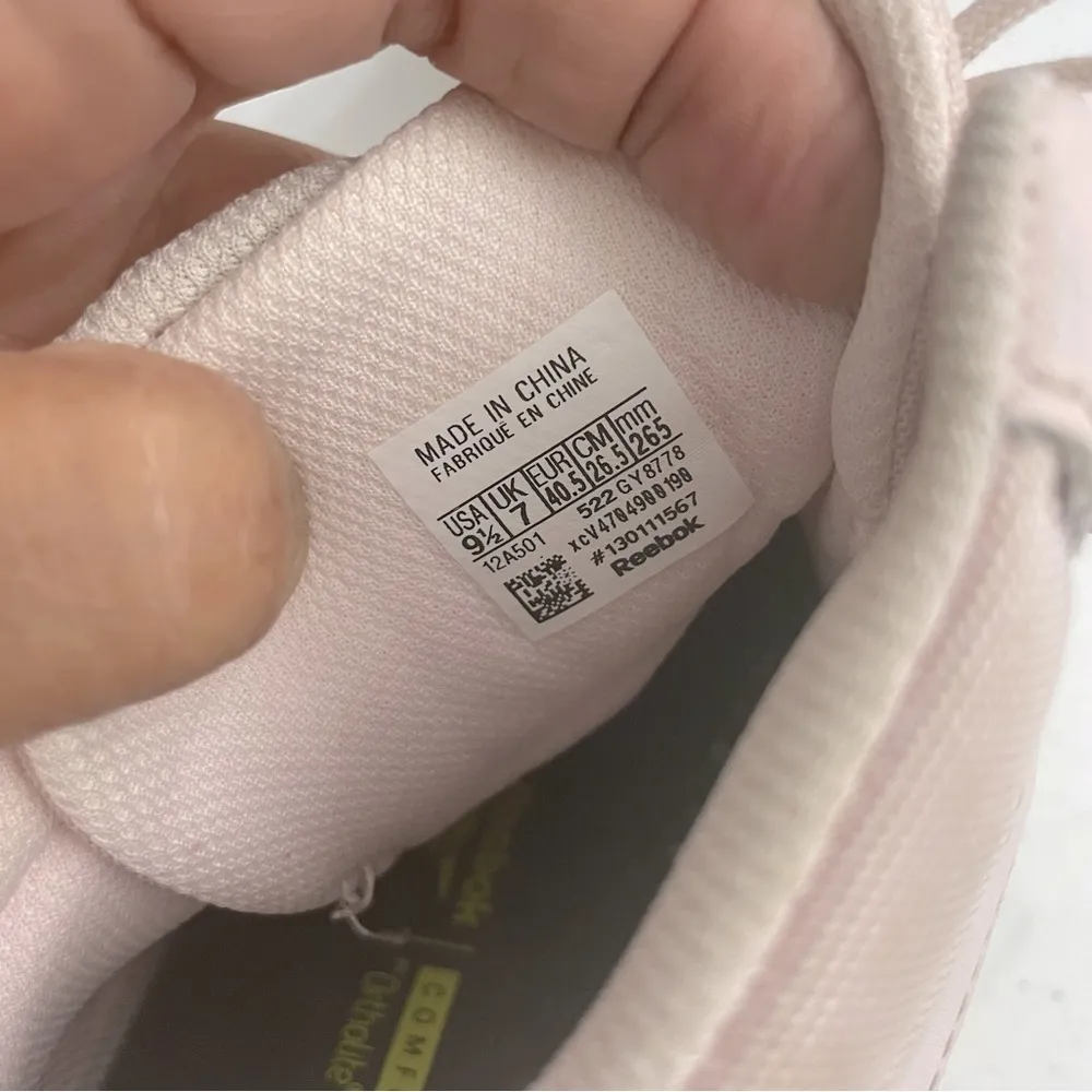 Reebok Women's Royal Women's Style BB4500 HI Size 91/2  Pink Court Sneaker - Image 6