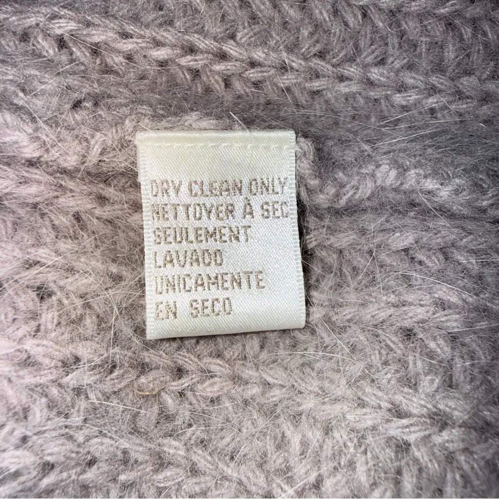 VTG Jones New York Woman’s wool Angora Lambswool Ombré Tunic Sweater Size Medium - Image 7