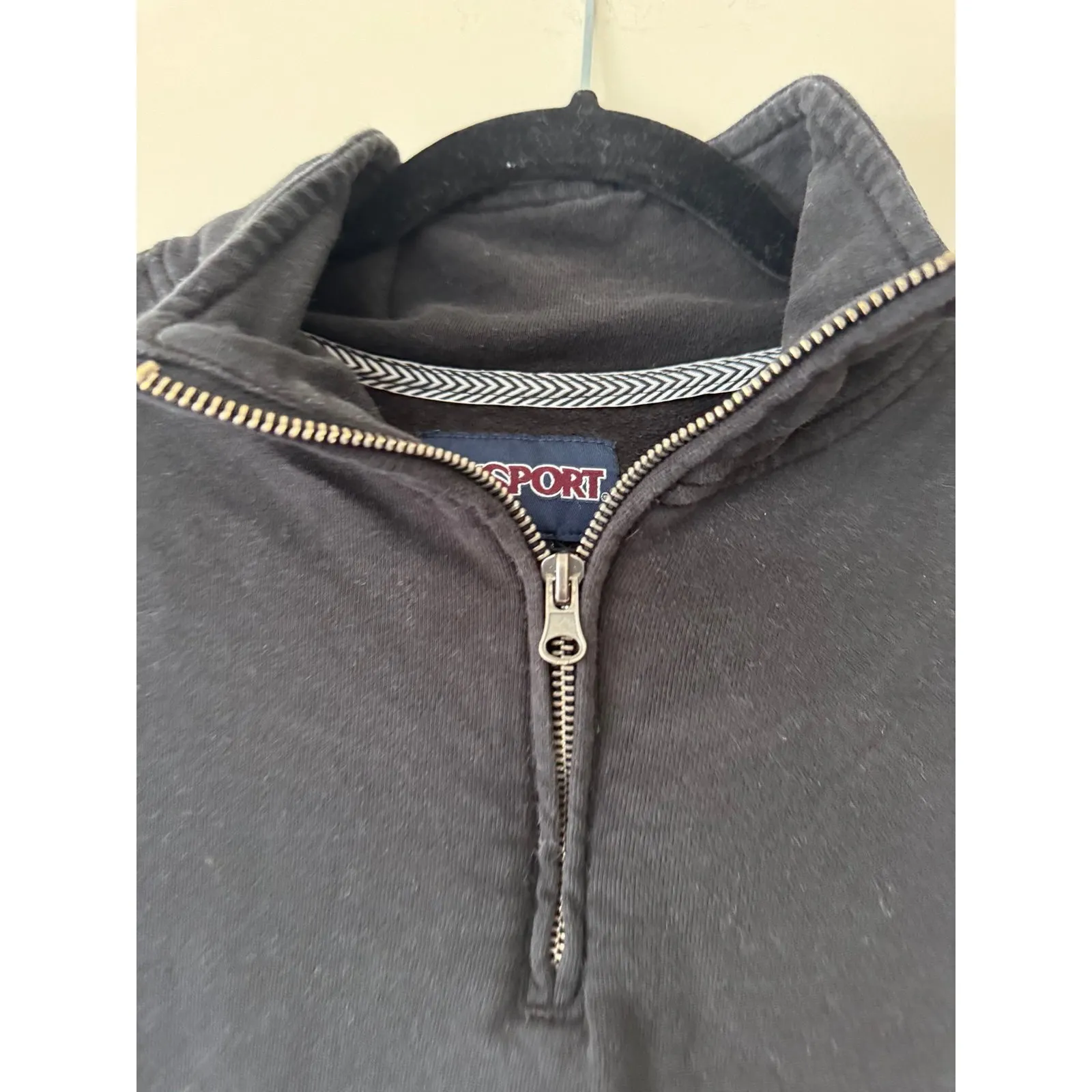 Jansport Vintage quarter zip womens size small‎ - Image 4