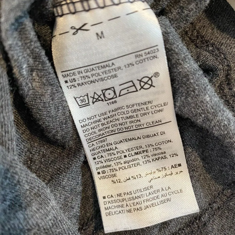 Old Navy Active Good Vibes Grey Gray Tank Top Size Medium Womens Workout - Image 7