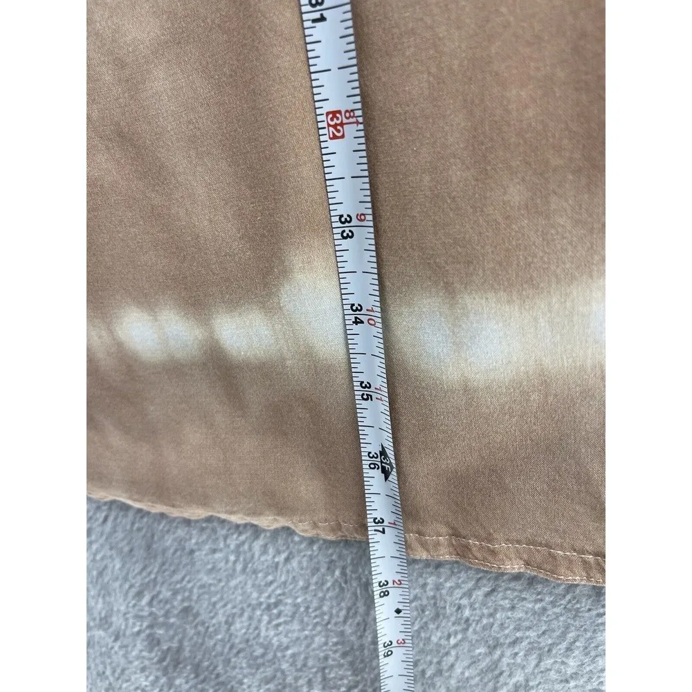 LOGO Lori Goldstein Women's Sleep Shirt With Underwire Bra Size 14 Tie Dye - Image 8