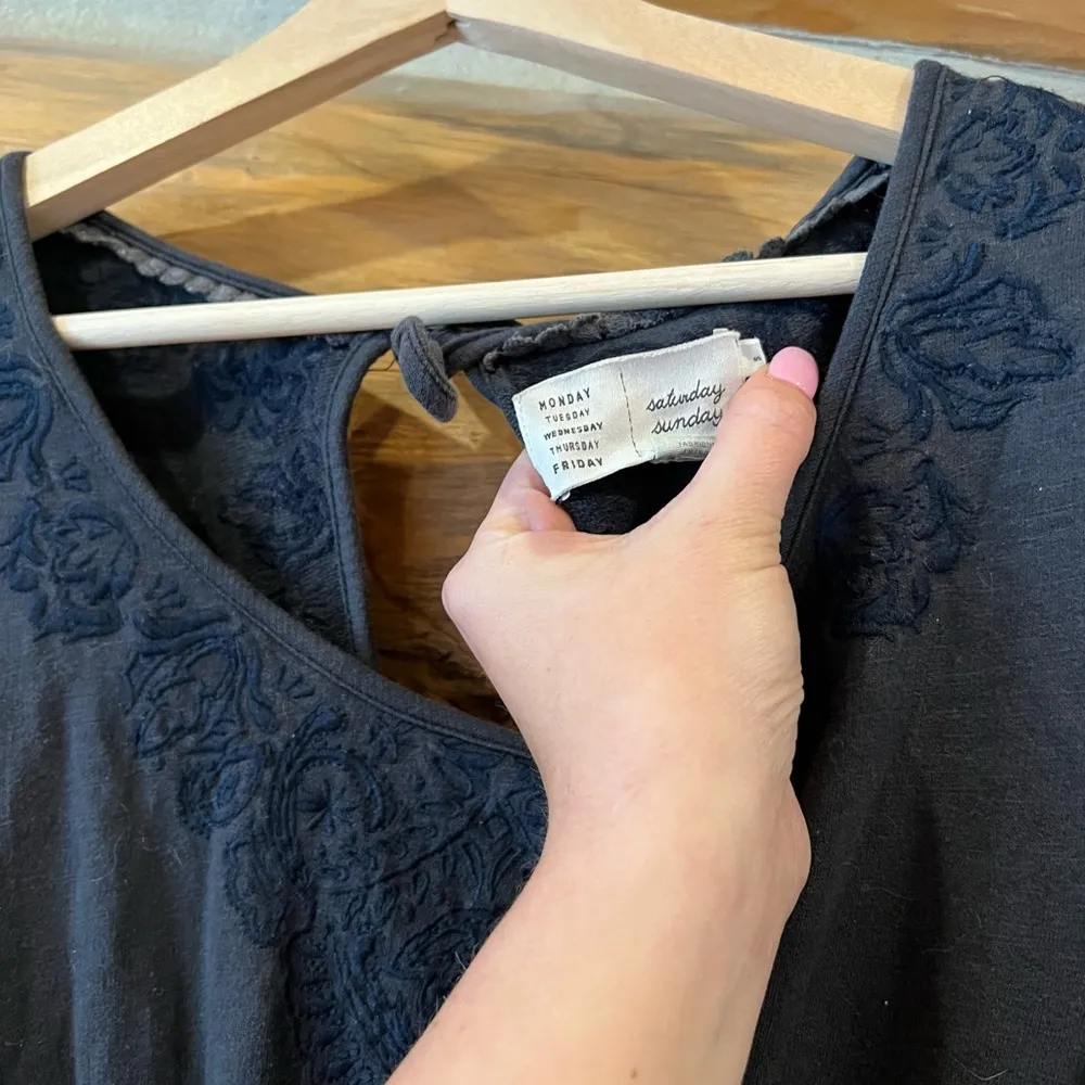 Anthropologie Saturday/Sunday Embroidered Ellie Dress - Image 4