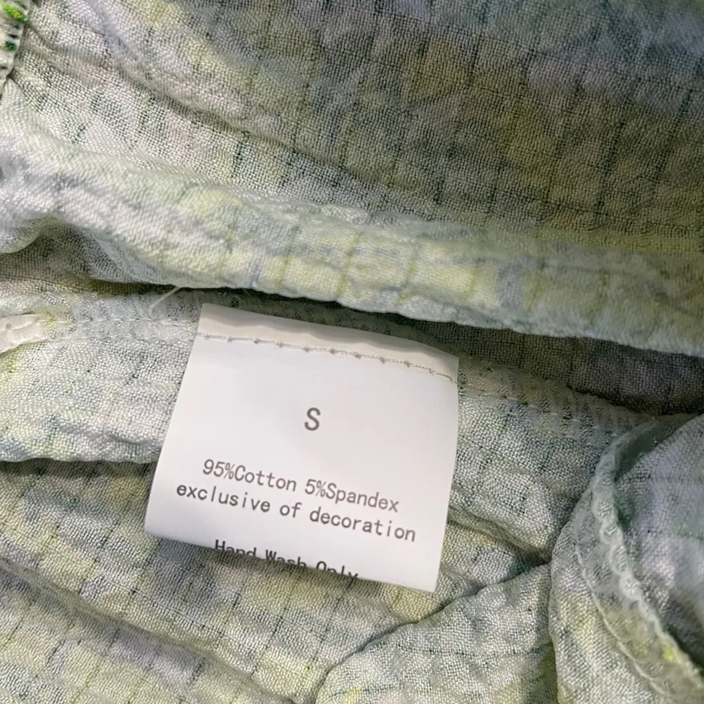 Mandi Paris Designs Lime Green & Blue Southern Boutique Pajama Set - Image 14