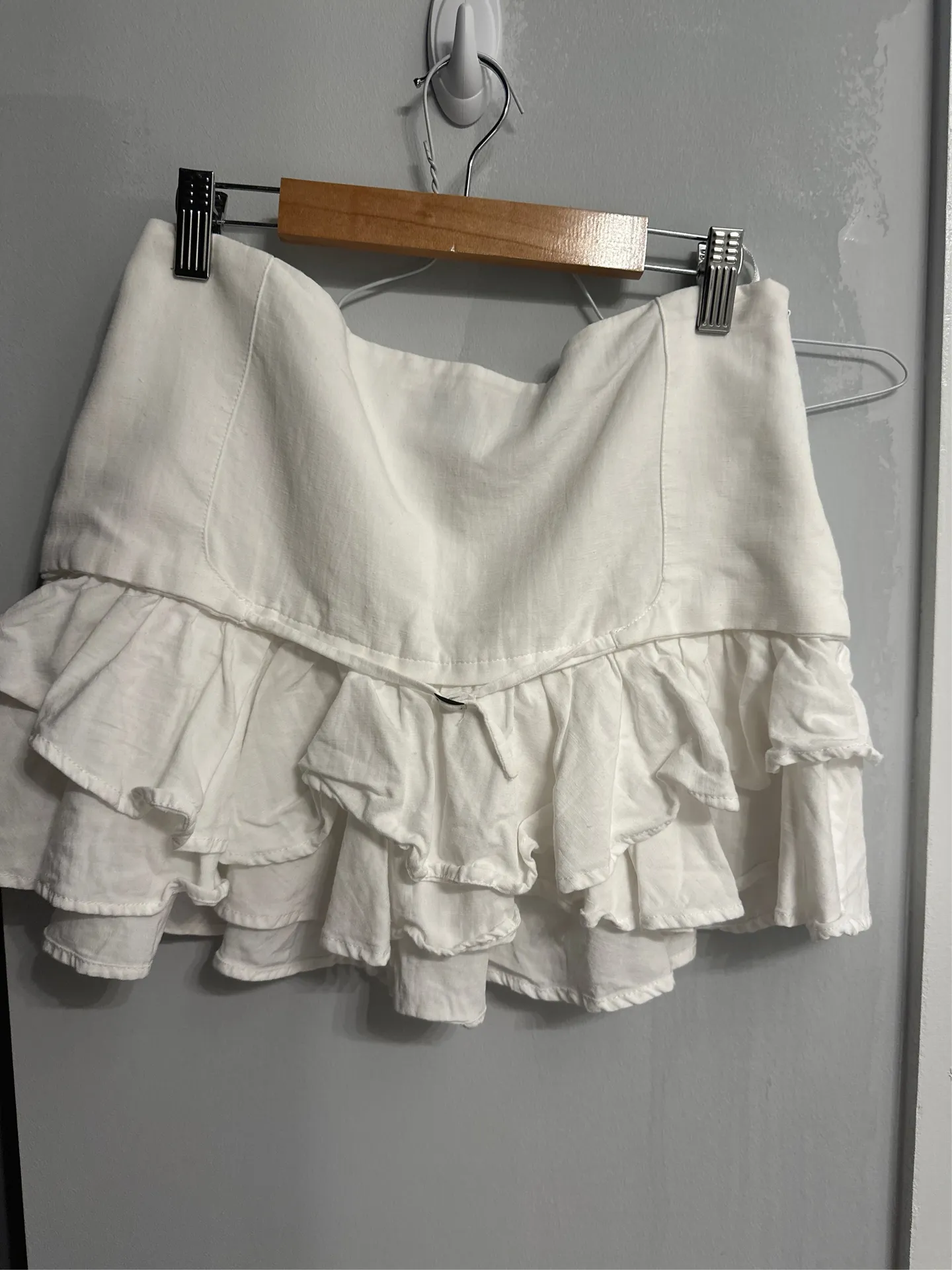 ZARA Ruffled Mini Skirt - Image 2