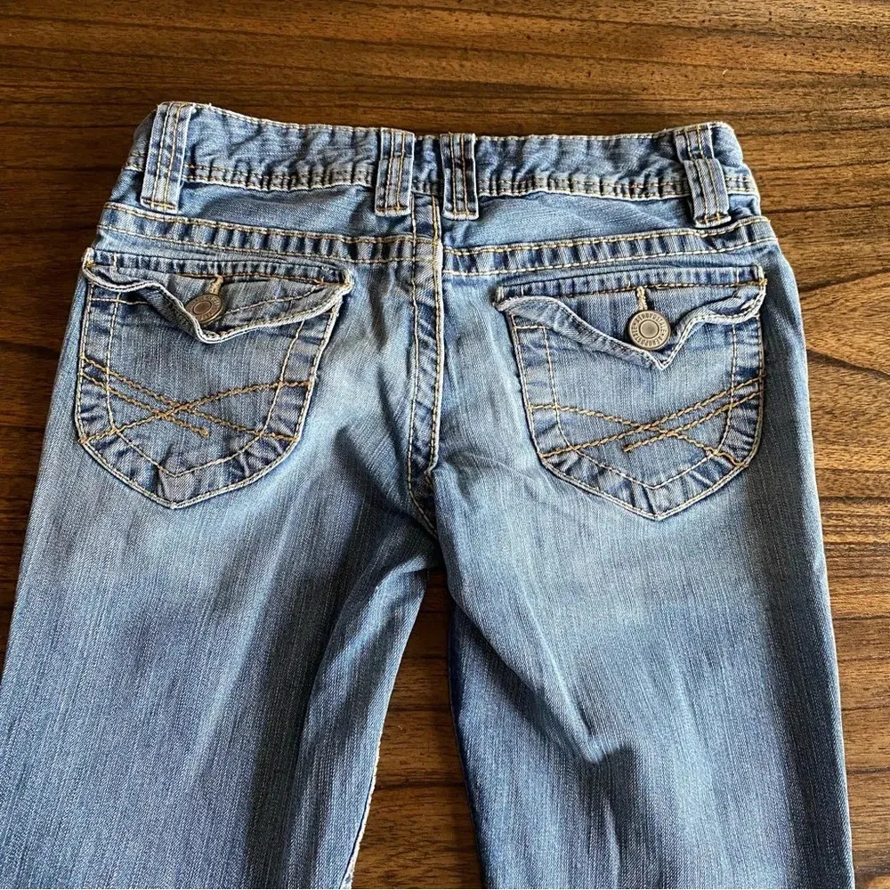 Aeropostale Bayla Light Wash Skinny jeans size 3/4 Long - Image 5