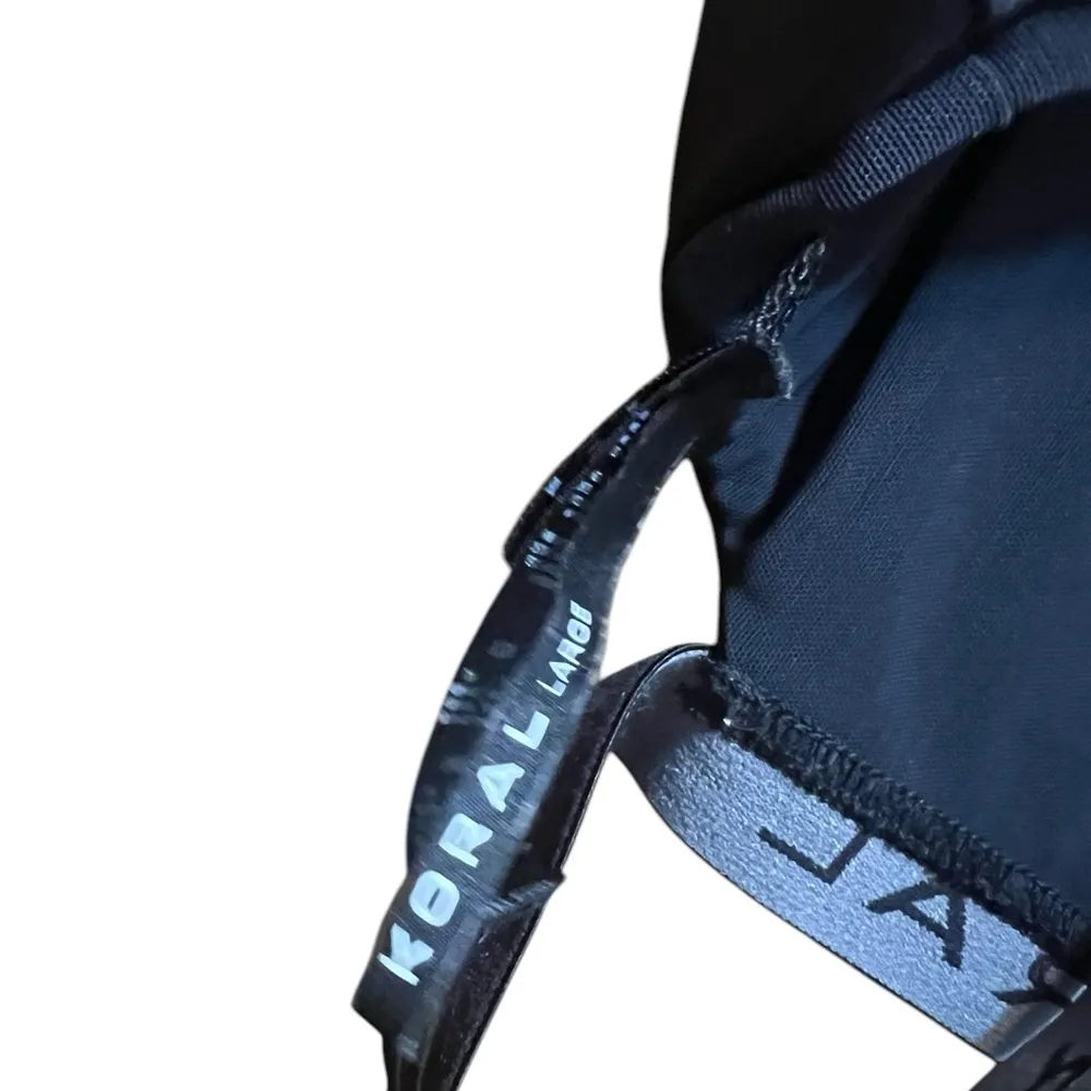 Koral Limerence Energy Sports Bra Black/Pink Size Large - Image 9