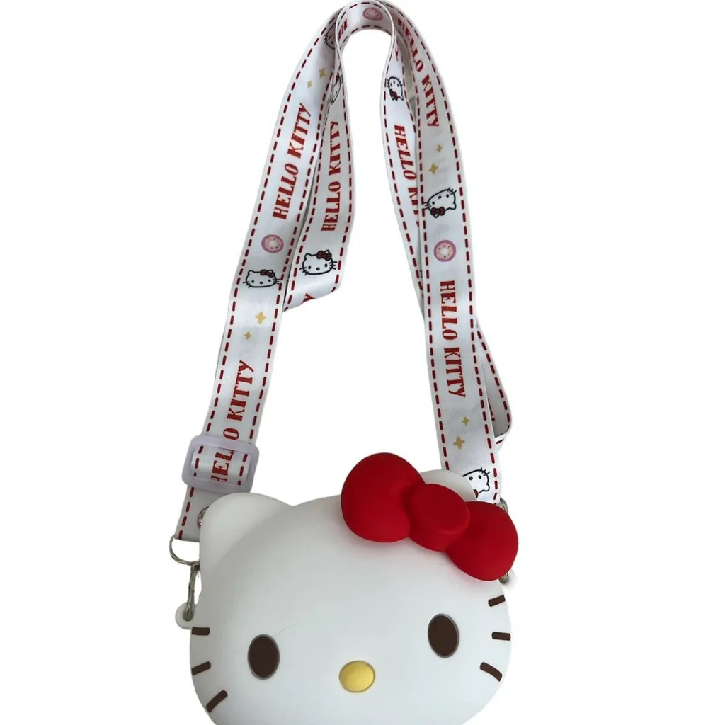 Hello Kitty White and Red Small Crossbody Purse (NWT) - Image 3