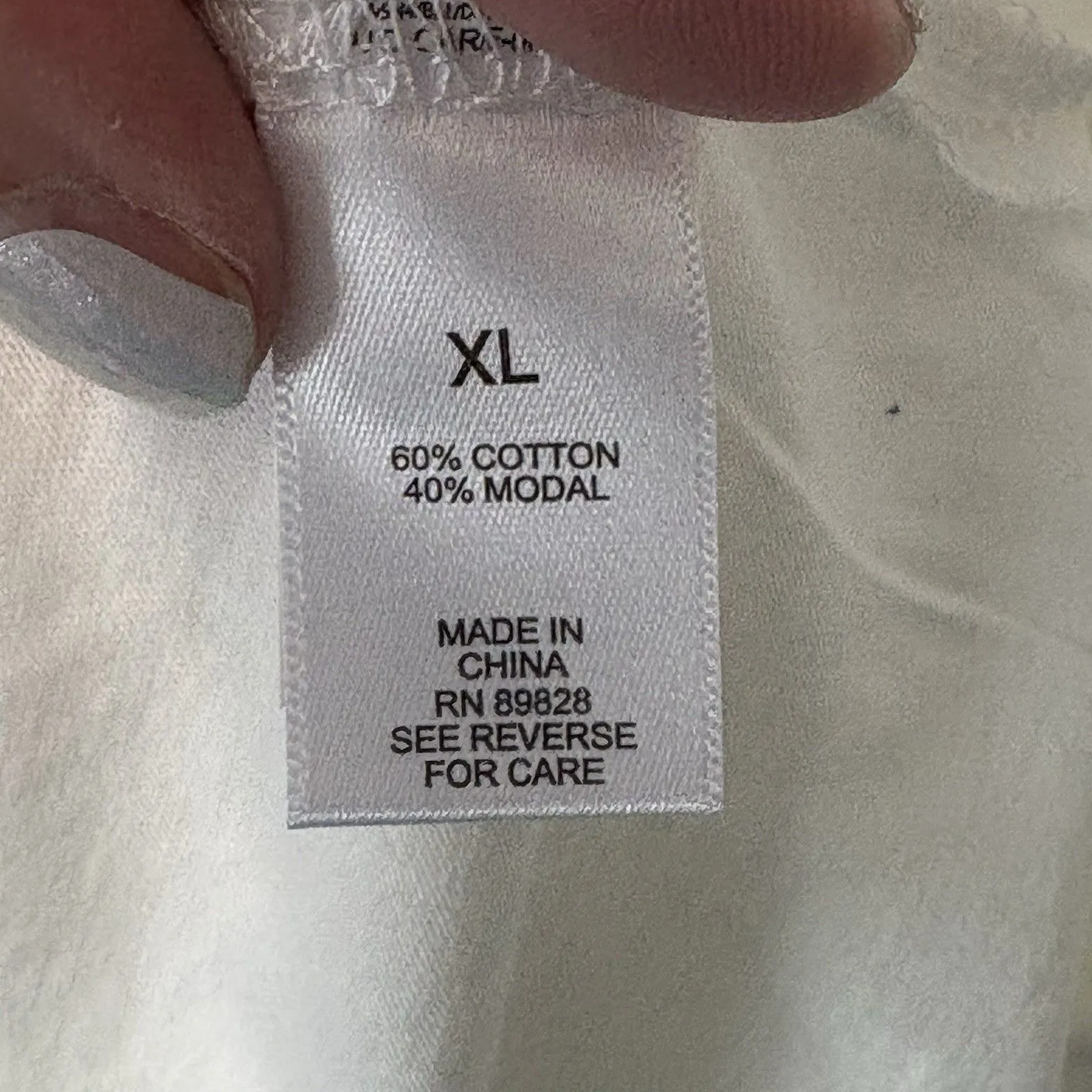 LOGO by Lori Goldstein Women's Top Sz XL Pride Crewneck Knit Tee White Rainbow - Image 6