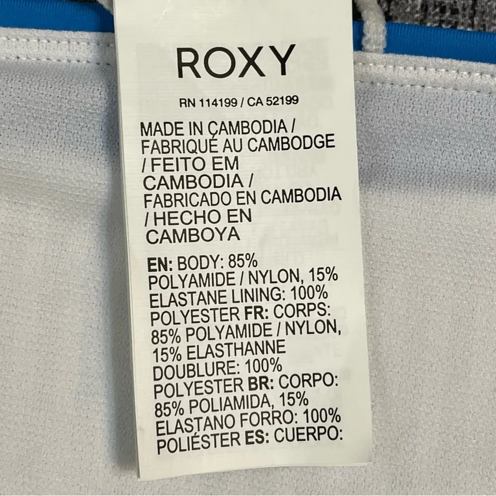 Roxy Hello July High Cut Bikini Bottoms - Image 7