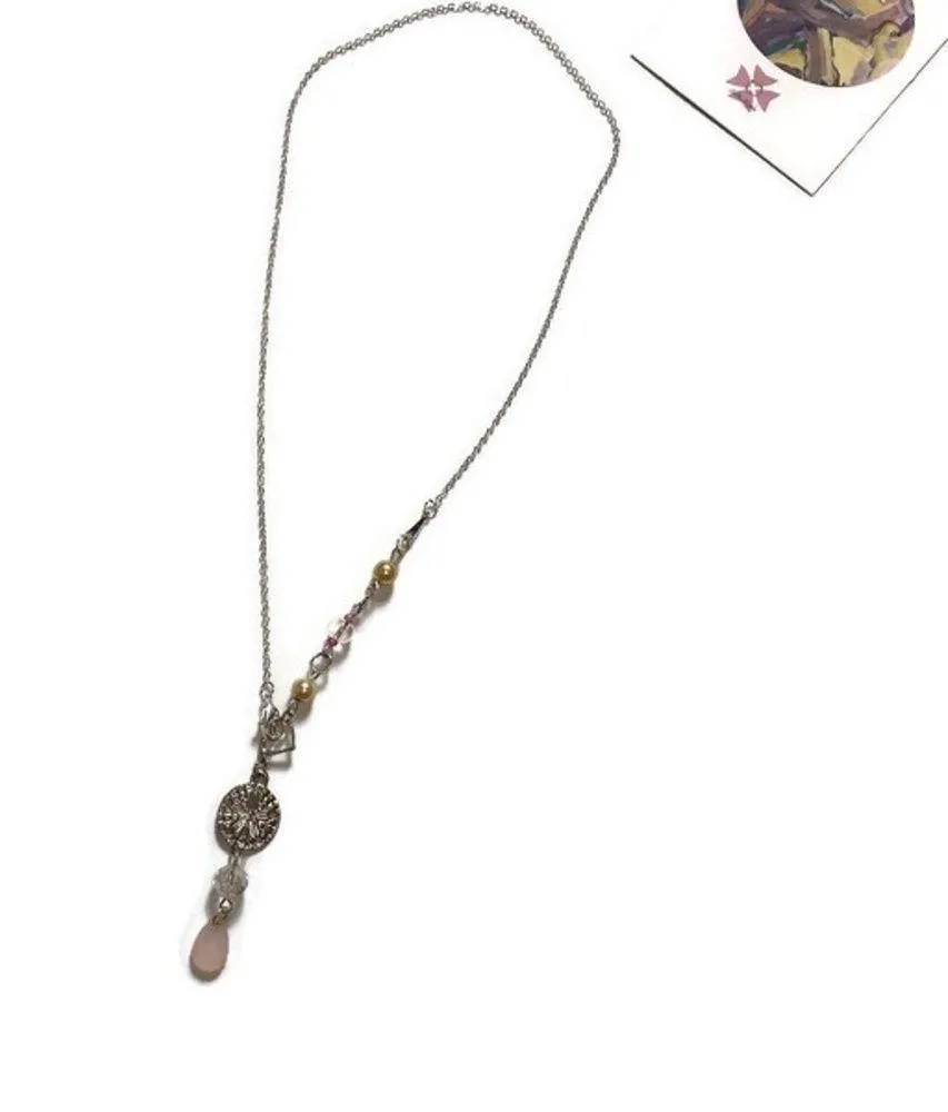 925 Silver Cross With Handmade Special Beaded Pendant - Image 6