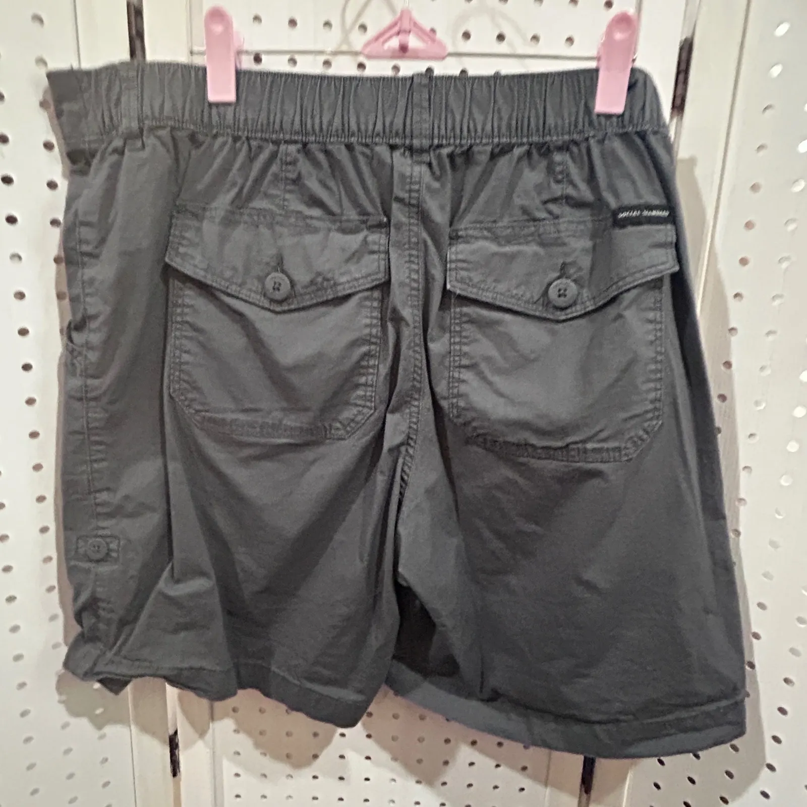 Social Standard by Sanctuary Cargo Shorts Gray Elastic Waist Pockets Size XXL - Image 7
