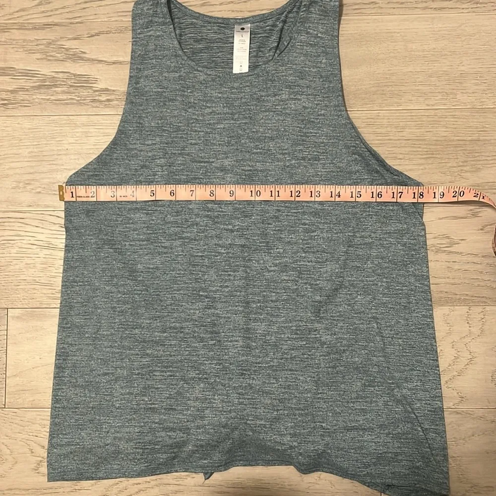 90 degree by Reflex Blue Green Tank Top Tie Back Size Large - Image 3