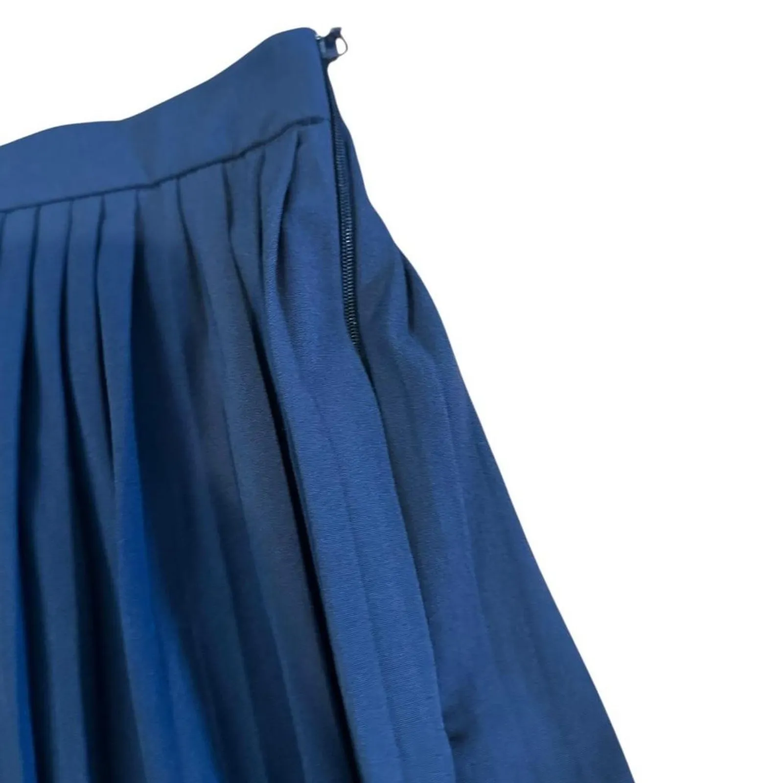 Blue pleated mini skirt miniskirt - Image 6