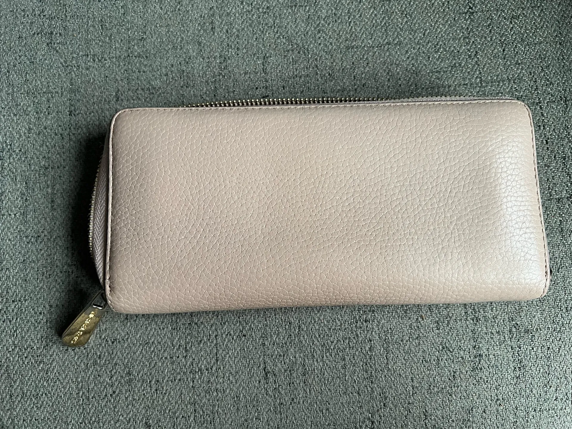 Michael Kors Leather Blush Pink zipper wallet organizer - Image 3