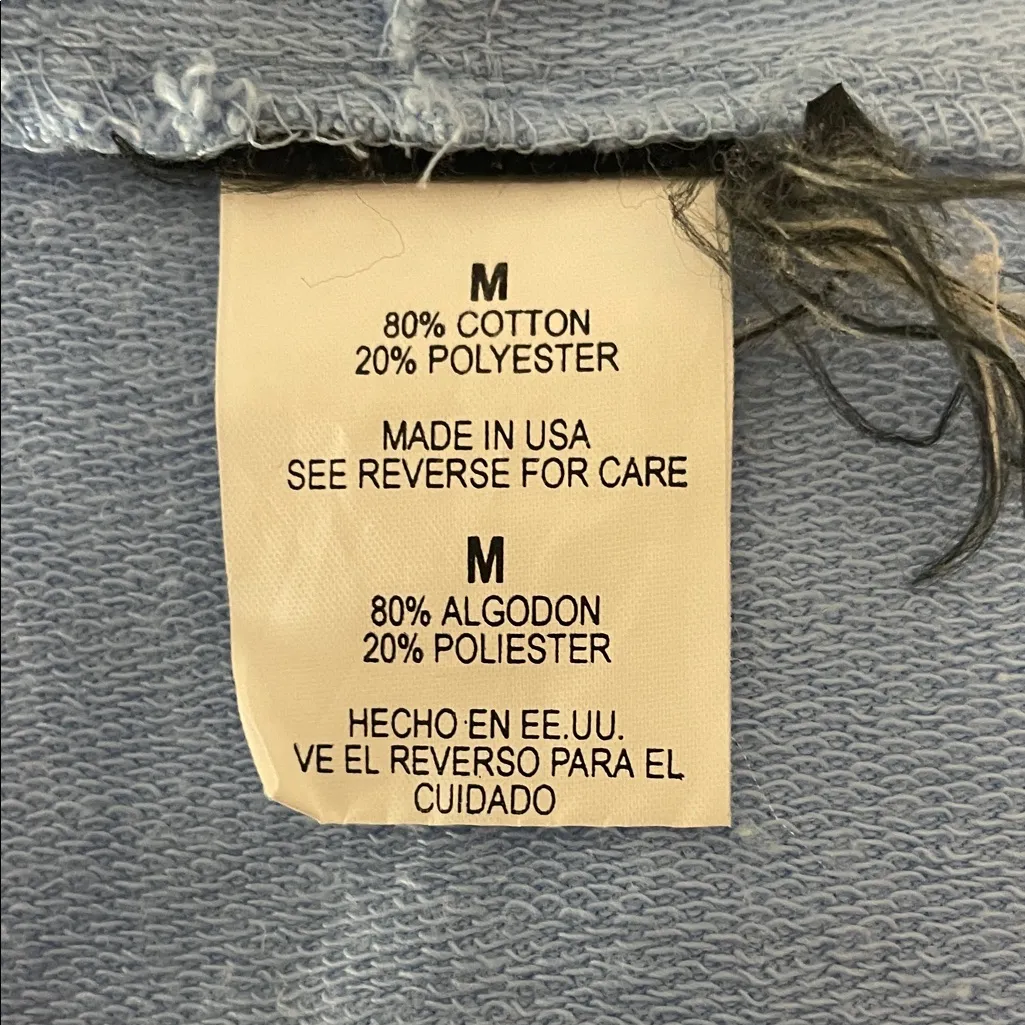 Danskin Women's Blue Zip Up Hoodie Jacket Size Medium - Image 5