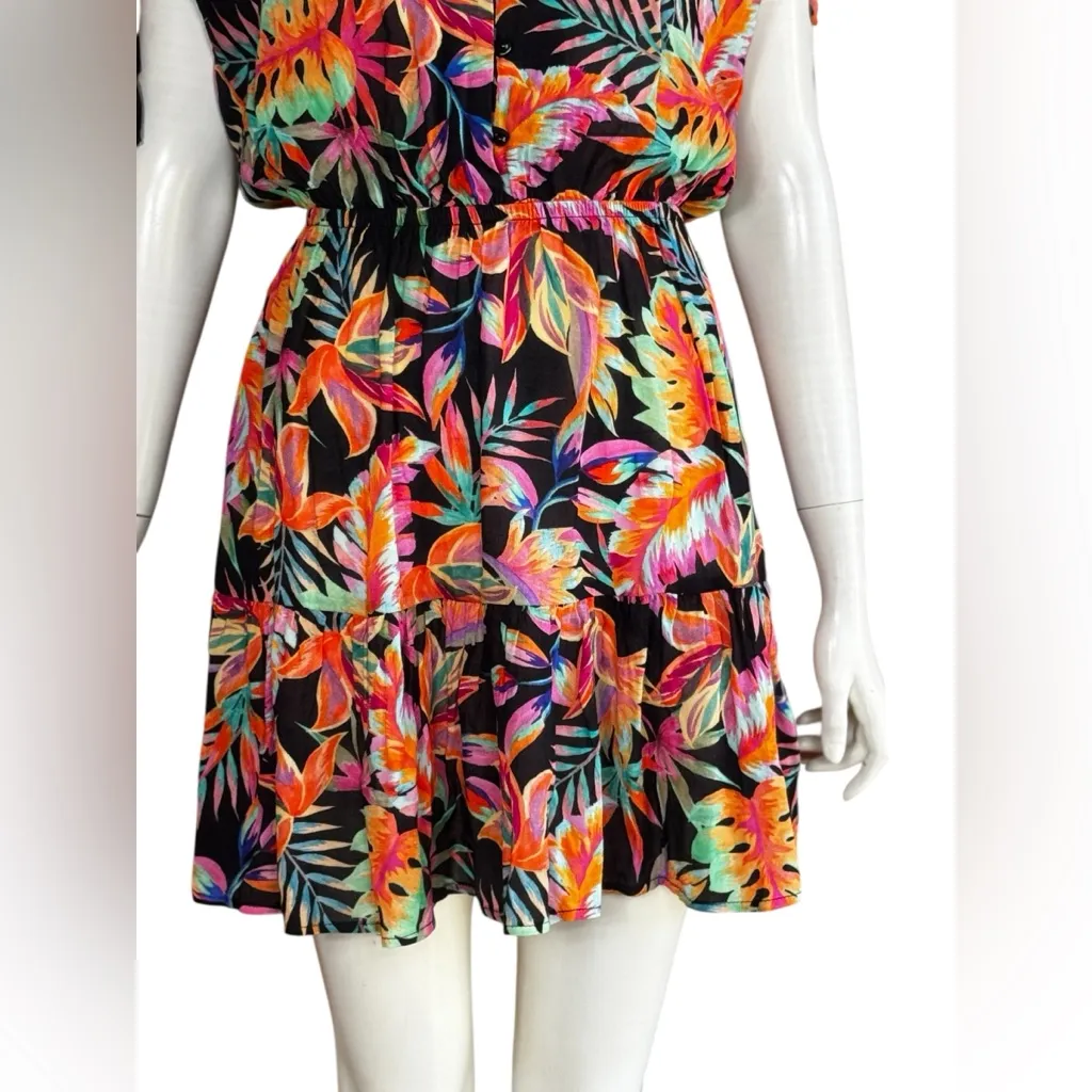 La Blanca Multicolor Tropical Swim Cover-Up - Image 6