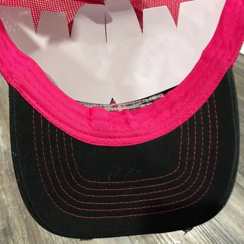 SIMPLY SOUTHERN Baseball Cap Hat Ladies Pink Adjustable Trucker - Image 7