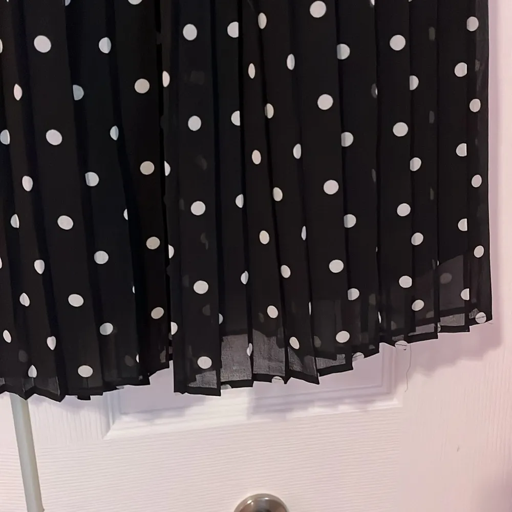 Polka dot midi skirt Black Size XL - Image 2