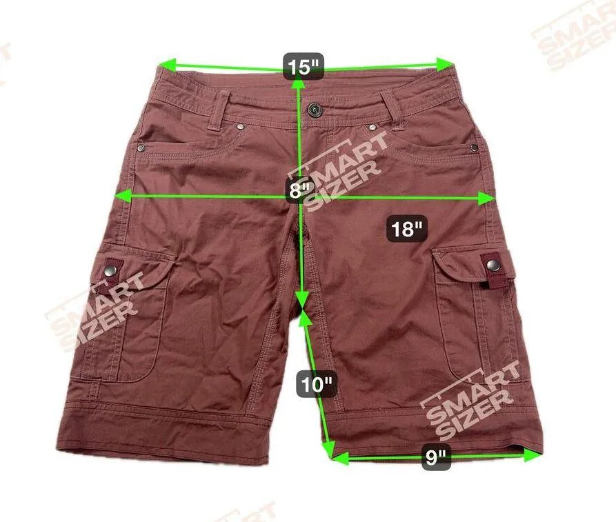 Kuhl Splash Women's Cargo Shorts Clay Red Hiking Outdoor Active Size 4 - Image 5